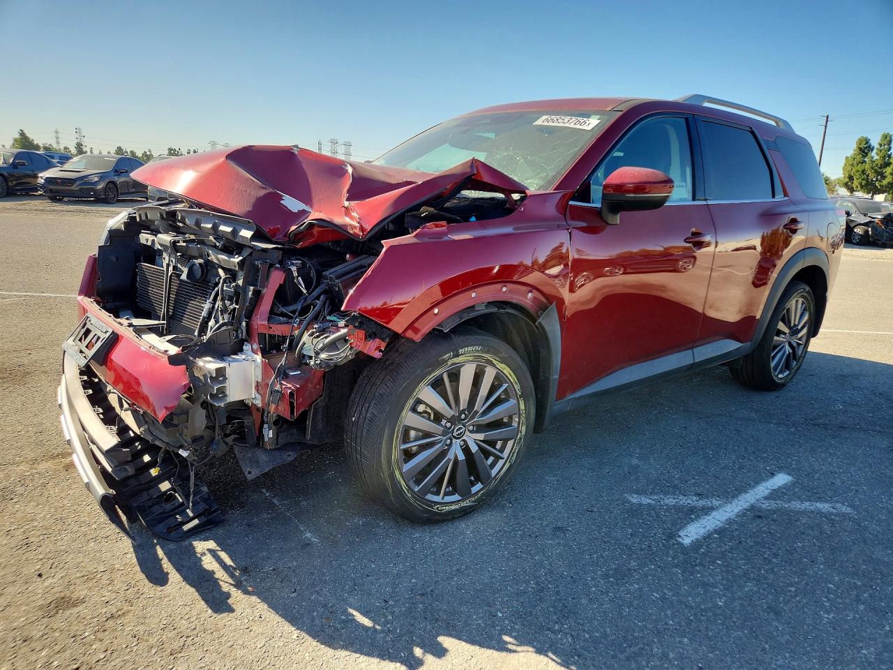 2022 NISSAN PATHFINDER SL | 5N1DR3CB8NC268026 | UPCARS