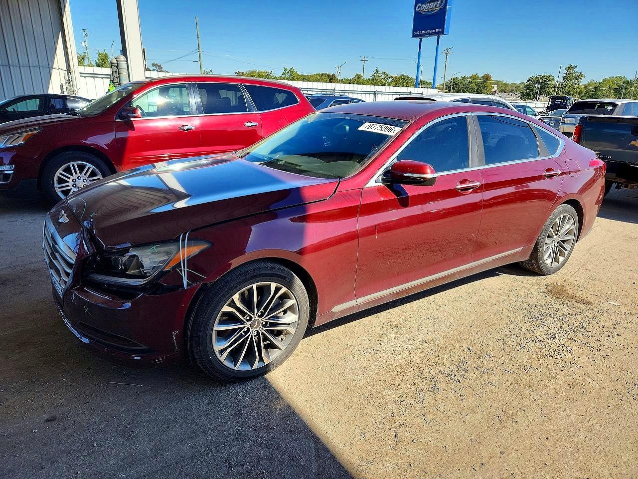 2015 HYUNDAI GENESIS 3.8L | KMHGN4JE0FU014902 | UPCARS