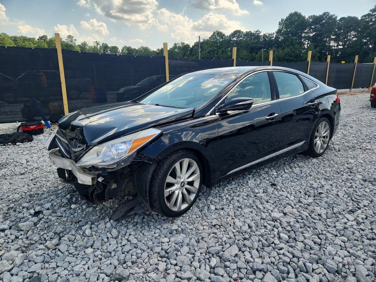 2015 HYUNDAI AZERA LIMITED | KMHFH4JGXFA439646 | UPCARS