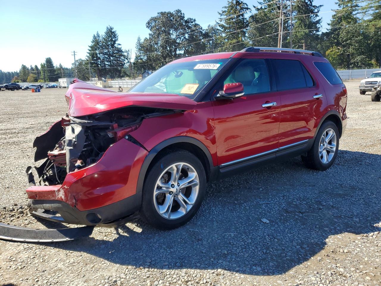 2014 FORD EXPLORER LIMITED | 1FM5K8F87EGB39211 | UPCARS