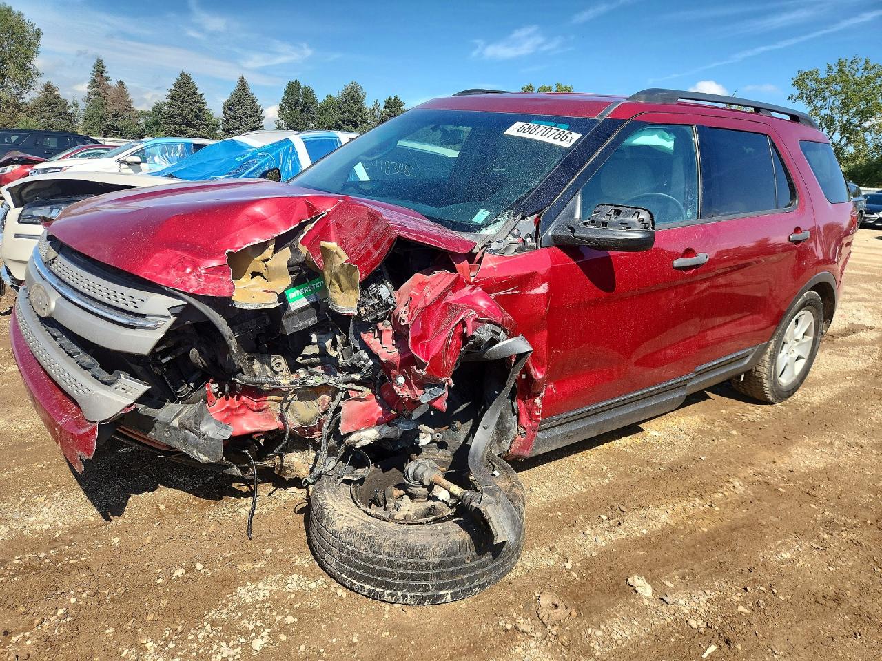 2014 FORD EXPLORER | 1FM5K7B84EGA48218 | UPCARS