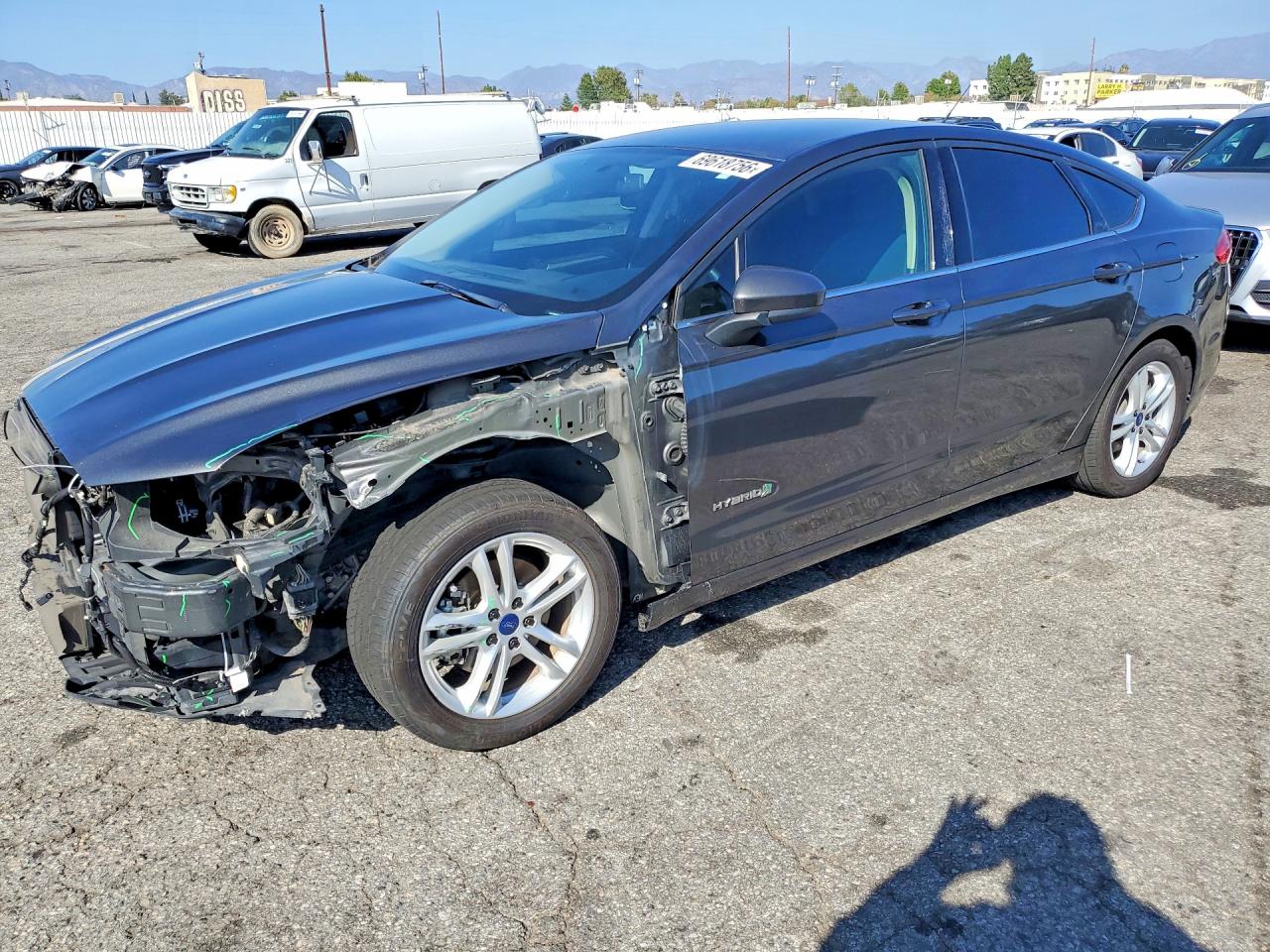2018 FORD FUSION SE HYBRID | 3FA6P0LU6JR163196 | UPCARS