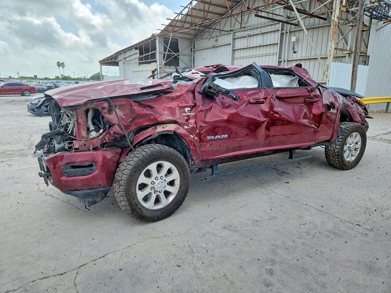 2020 RAM 2500 LARAMIE | 3C6UR5FL0LG252019 | UPCARS