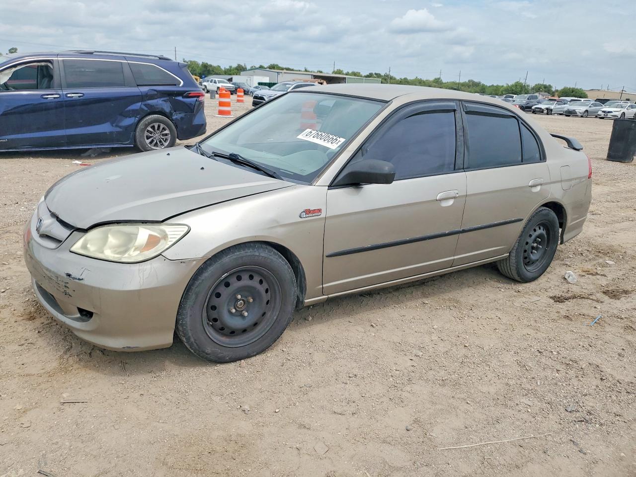 2004 HONDA CIVIC LX | 2HGES165X4H525160 | UPCARS
