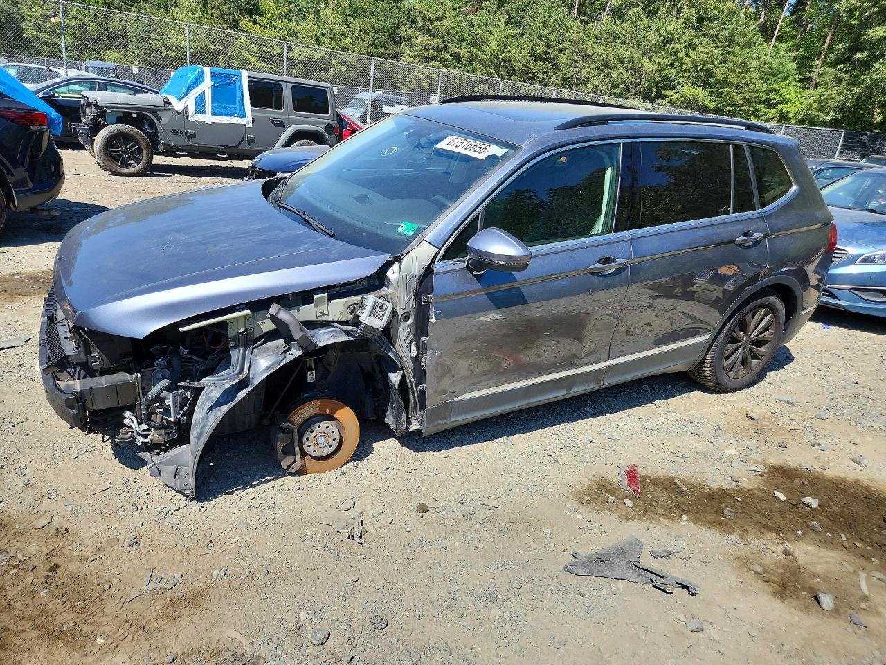 2018 VOLKSWAGEN TIGUAN SE | 3VV2B7AX6JM185176 | UPCARS
