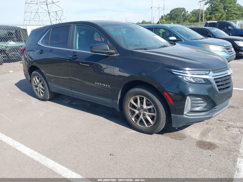 2022 CHEVROLET EQUINOX FWD LT | 3GNAXKEV4NL119090 | UPCARS