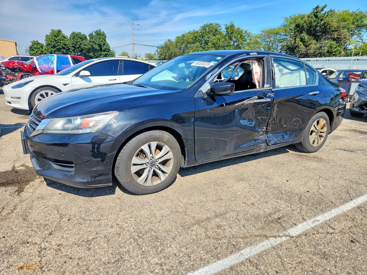 2014 HONDA ACCORD LX | 1HGCR2F36EA093464 | UPCARS