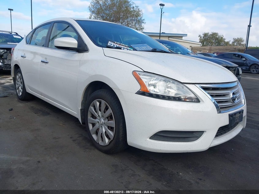 2013 NISSAN SENTRA S | 3N1AB7AP9DL745974 | UPCARS