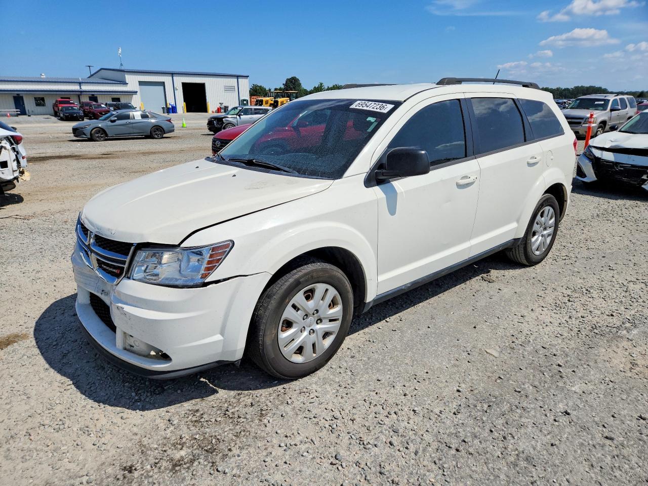2018 DODGE JOURNEY SE | 3C4PDCAB7JT242003 | UPCARS