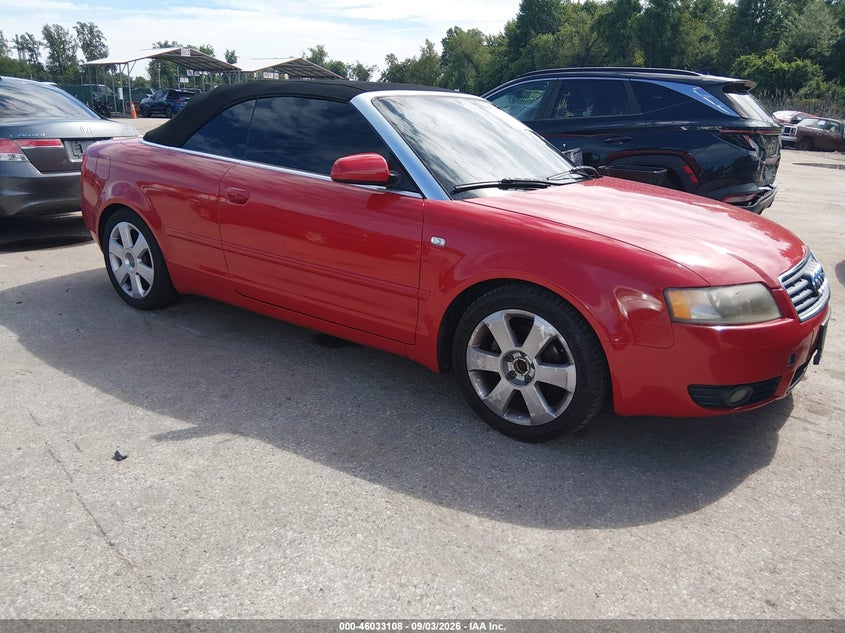 2005 AUDI A4 1.8T | WAUAC48H05K012302 | UPCARS