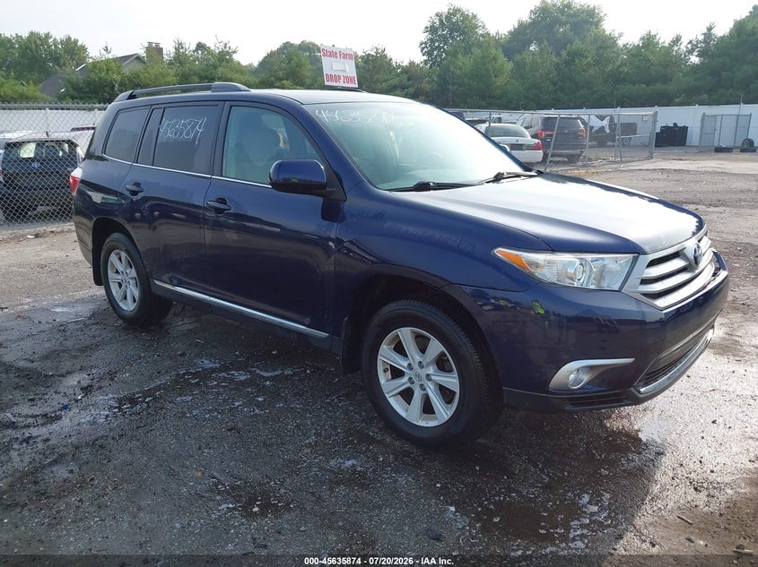 2013 TOYOTA HIGHLANDER BASE PLUS V6 | 5TDBK3EH6DS254608 | UPCARS