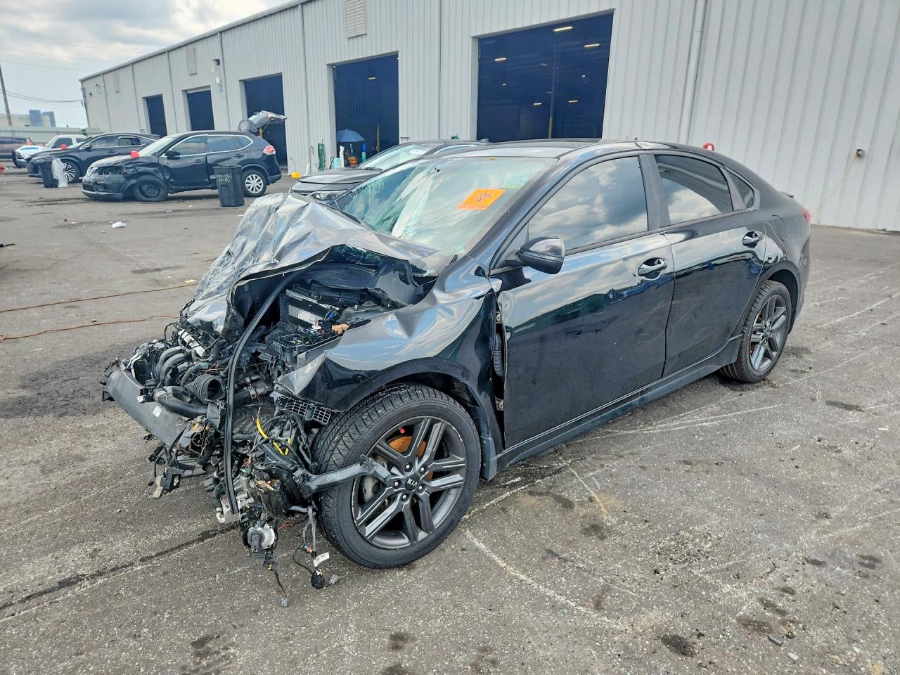 2021 KIA FORTE GT LINE | 3KPF34AD6ME319068 | UPCARS