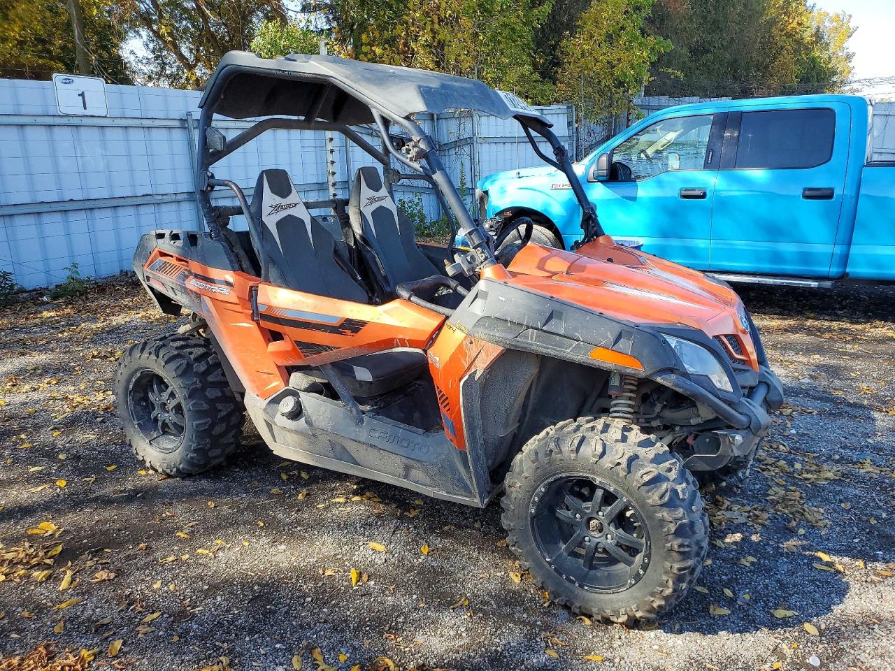 2020 CFMOTO ZFORCE CHUNFENG 800 TRAIL UTILITY VEHICLE | LCELVYZ15L6000876 | UPCARS