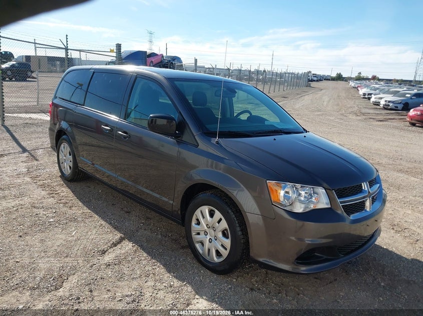 2019 DODGE GRAND CARAVAN SE | 2C4RDGBG4KR742425 | UPCARS