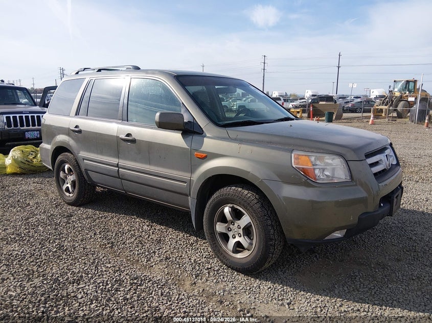 2007 HONDA PILOT EX-L | 2HKYF18507H523832 | UPCARS