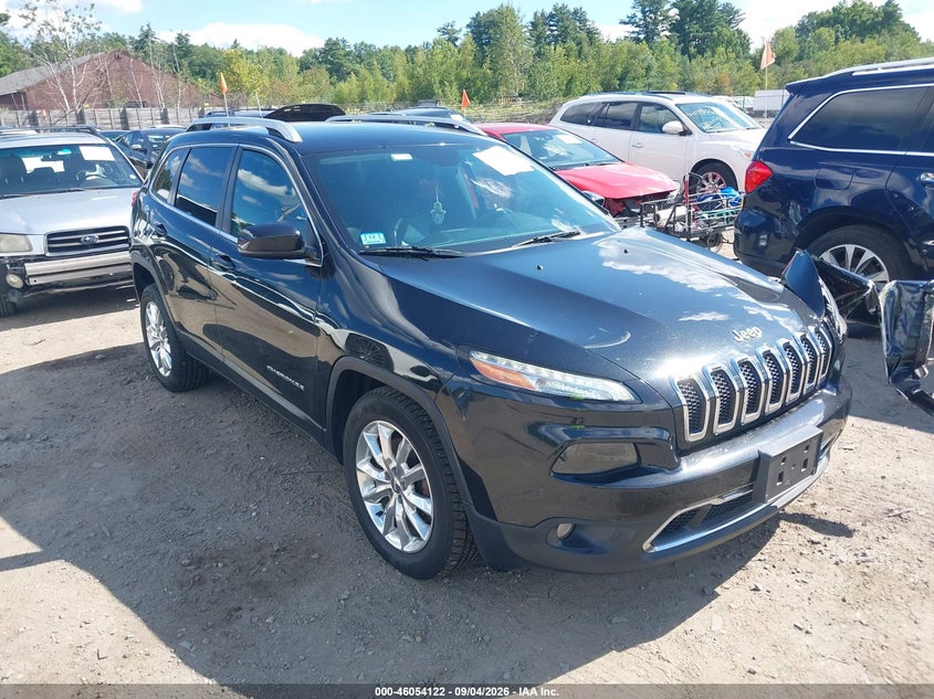 2016 JEEP CHEROKEE LIMITED | 1C4PJMDS7GW344737 | UPCARS