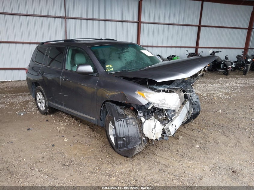 2013 TOYOTA HIGHLANDER SE V6 | 5TDBK3EH3DS248572 | UPCARS