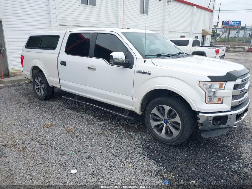 2015 FORD F-150 PLATINUM | 1FTFW1EF5FFA19550 | UPCARS