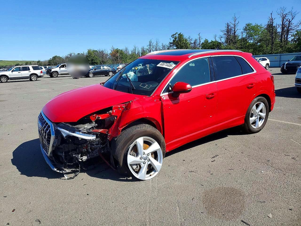 2020 AUDI Q3 PREMIUM | WA1AECF38L1085171 | UPCARS