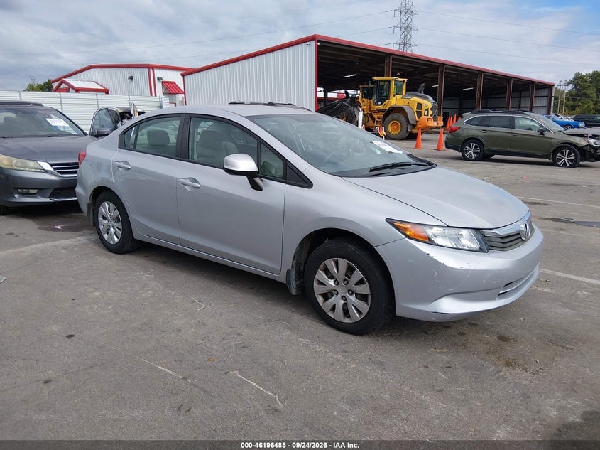 2012 HONDA CIVIC SDN LX | 2HGFB2F57CH523293 | UPCARS