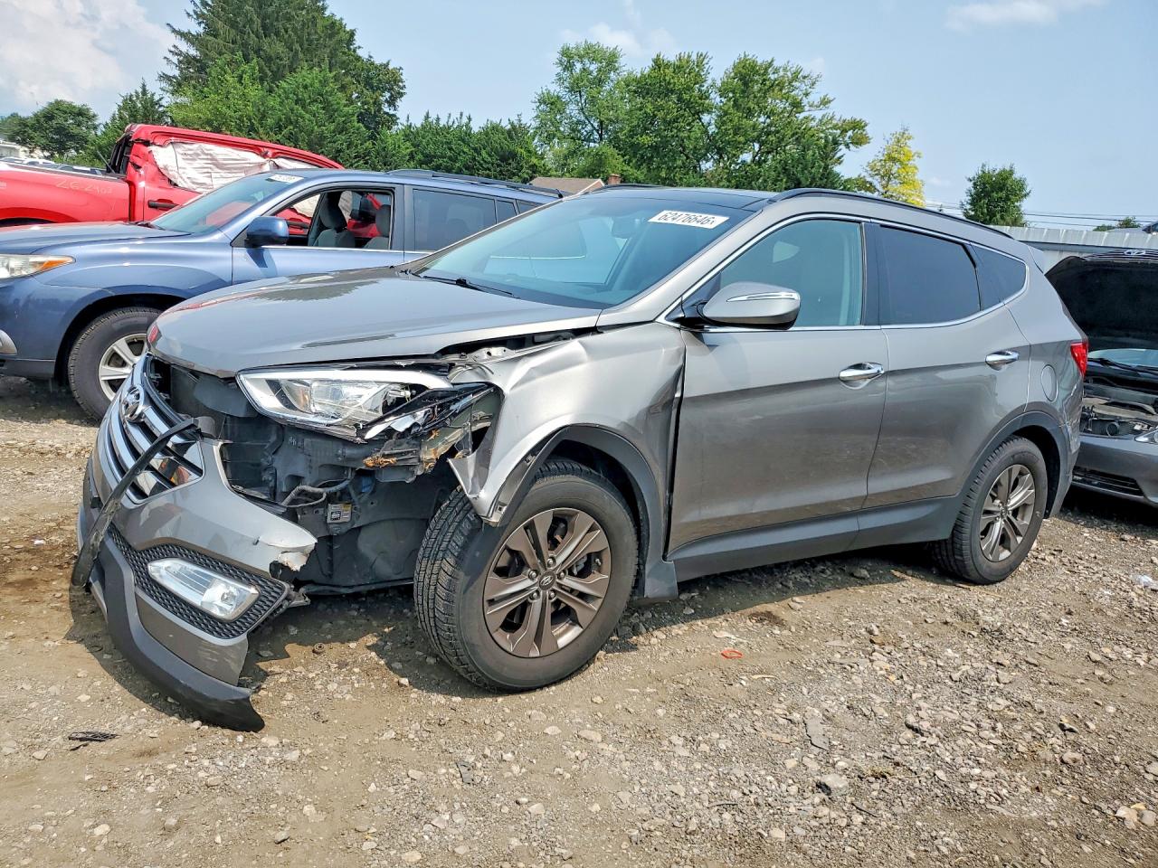 2016 HYUNDAI SANTA FE 2.4L | 5XYZUDLBXGG334816 | UPCARS