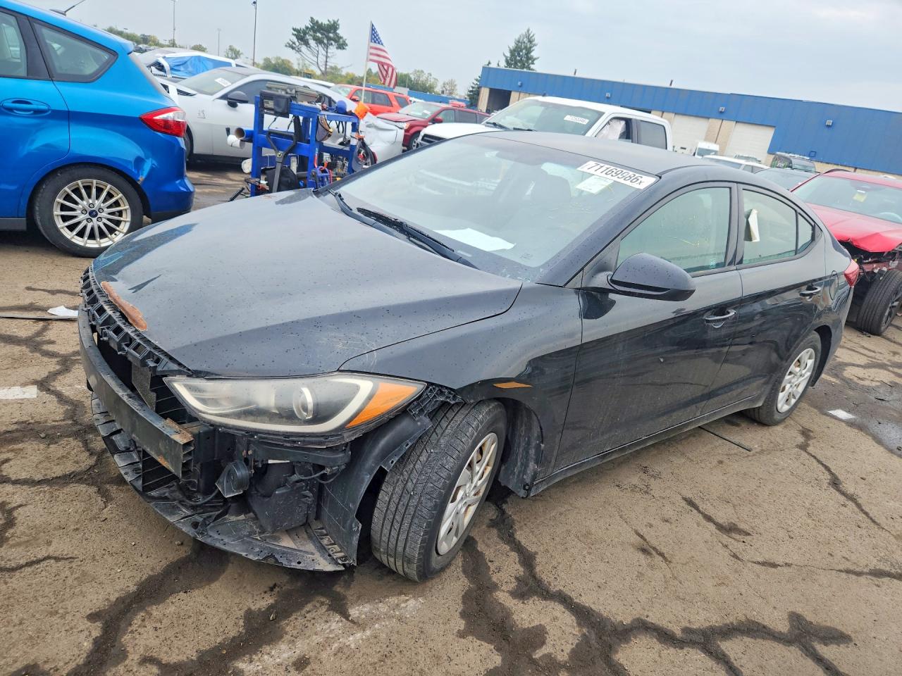 2017 HYUNDAI ELANTRA SE | 5NPD74LF5HH102171 | UPCARS