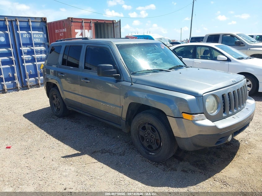 2012 JEEP PATRIOT SPORT | 1C4NJPBB9CD554077 | UPCARS