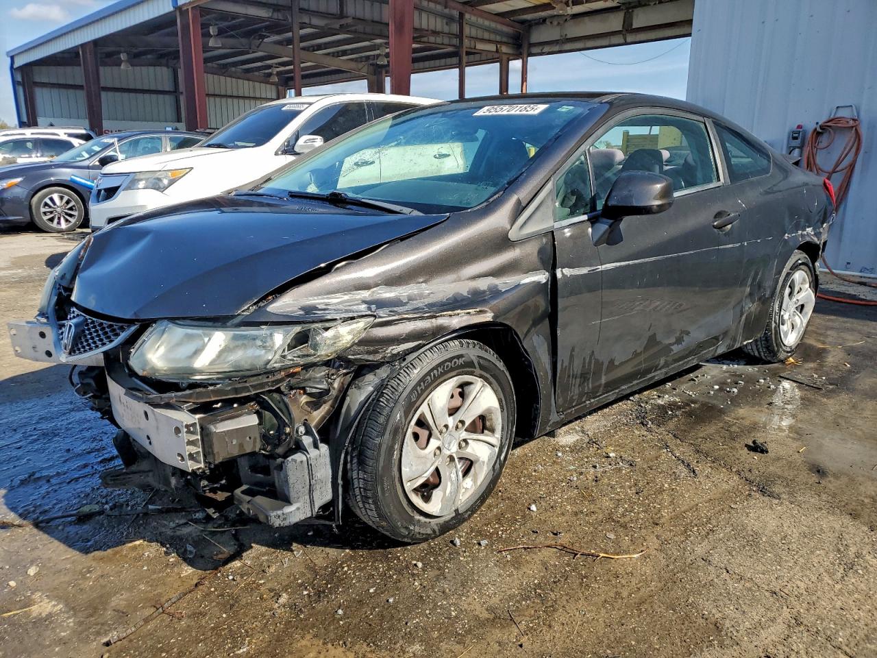 2013 HONDA CIVIC LX | 2HGFG3B57DH507934 | UPCARS