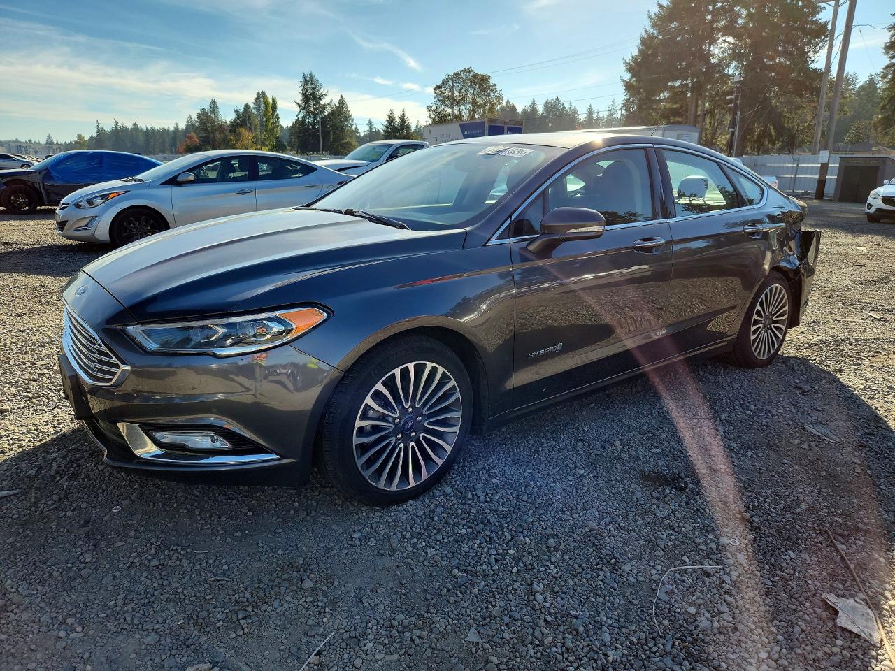 2018 FORD FUSION TITANIUM/PLATINUM HEV | 3FA6P0RU8JR248502 | UPCARS