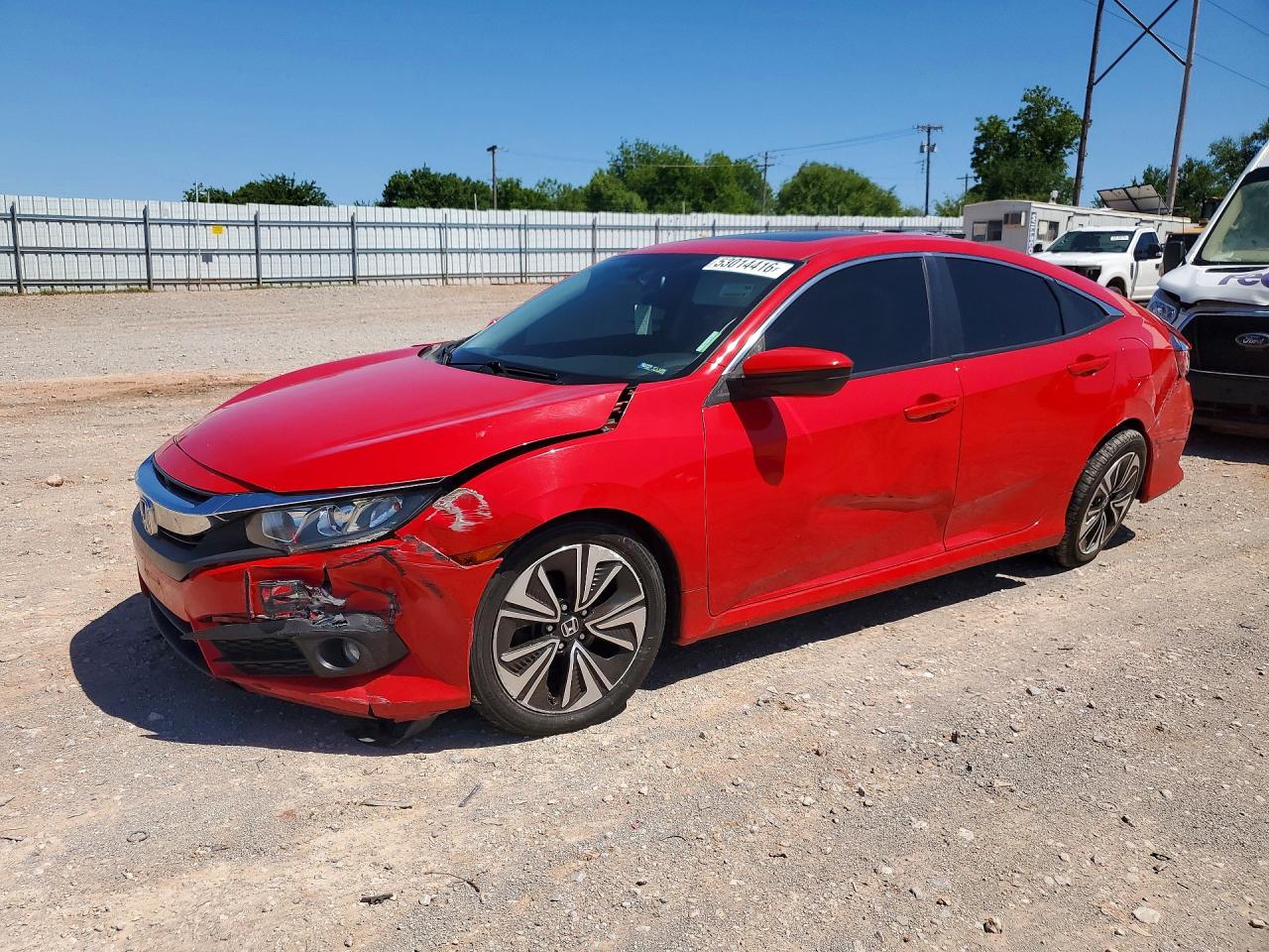 2016 HONDA CIVIC | 2HGFC1F7XGH645502 | UPCARS