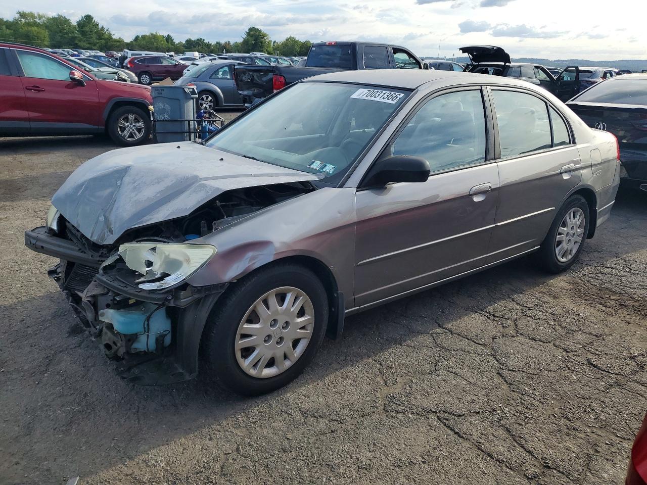 2005 HONDA CIVIC LX | 2HGES16545H594623 | UPCARS