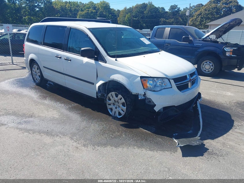 2016 DODGE GRAND CARAVAN AMERICAN VALUE PKG | 2C4RDGBGXGR124579 | UPCARS