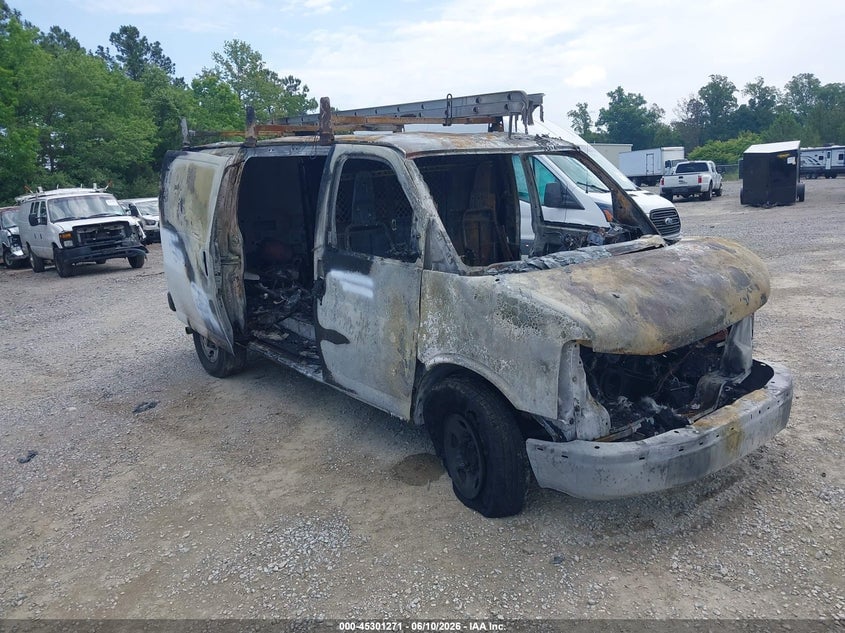 2023 CHEVROLET EXPRESS CARGO RWD 2500 REGULAR WHEELBASE WT | 1GCWGAFP7P1115618 | UPCARS