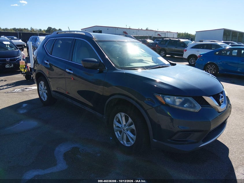 2016 NISSAN ROGUE SV | 5N1AT2MT6GC846598 | UPCARS