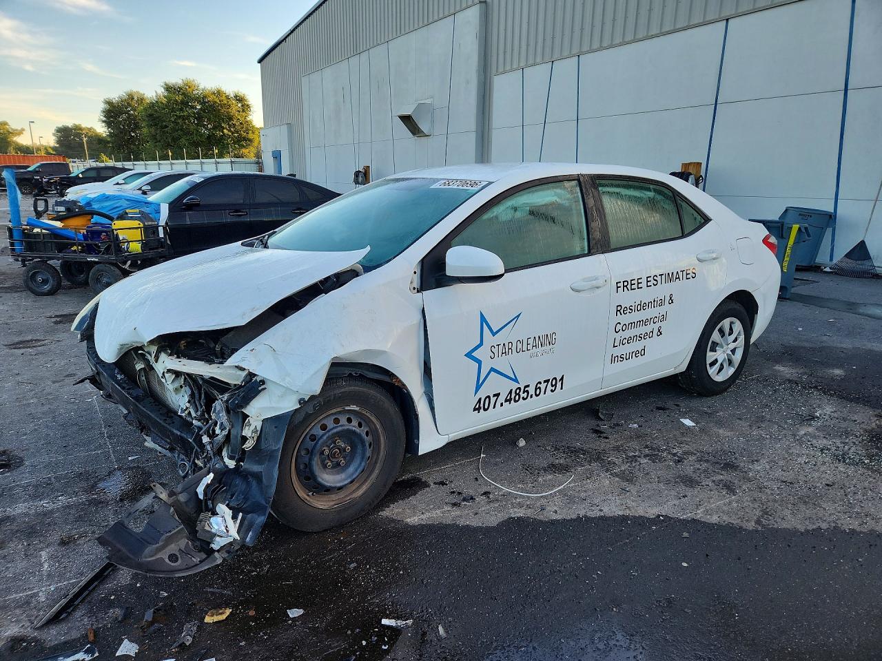2014 TOYOTA COROLLA L | 2T1BURHE9EC057036 | UPCARS