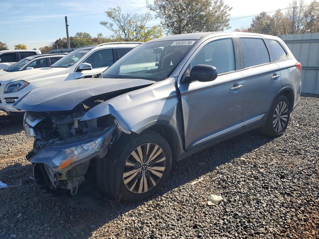 2019 MITSUBISHI OUTLANDER ES | JA4AD2A3XKZ047218 | UPCARS