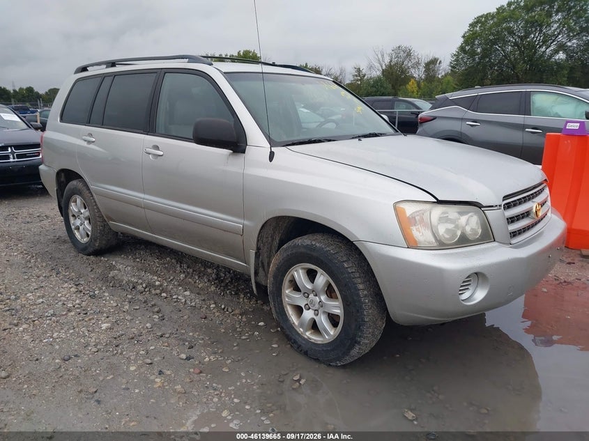 2001 TOYOTA HIGHLANDER V6 | JTEHF21AX10029541 | UPCARS