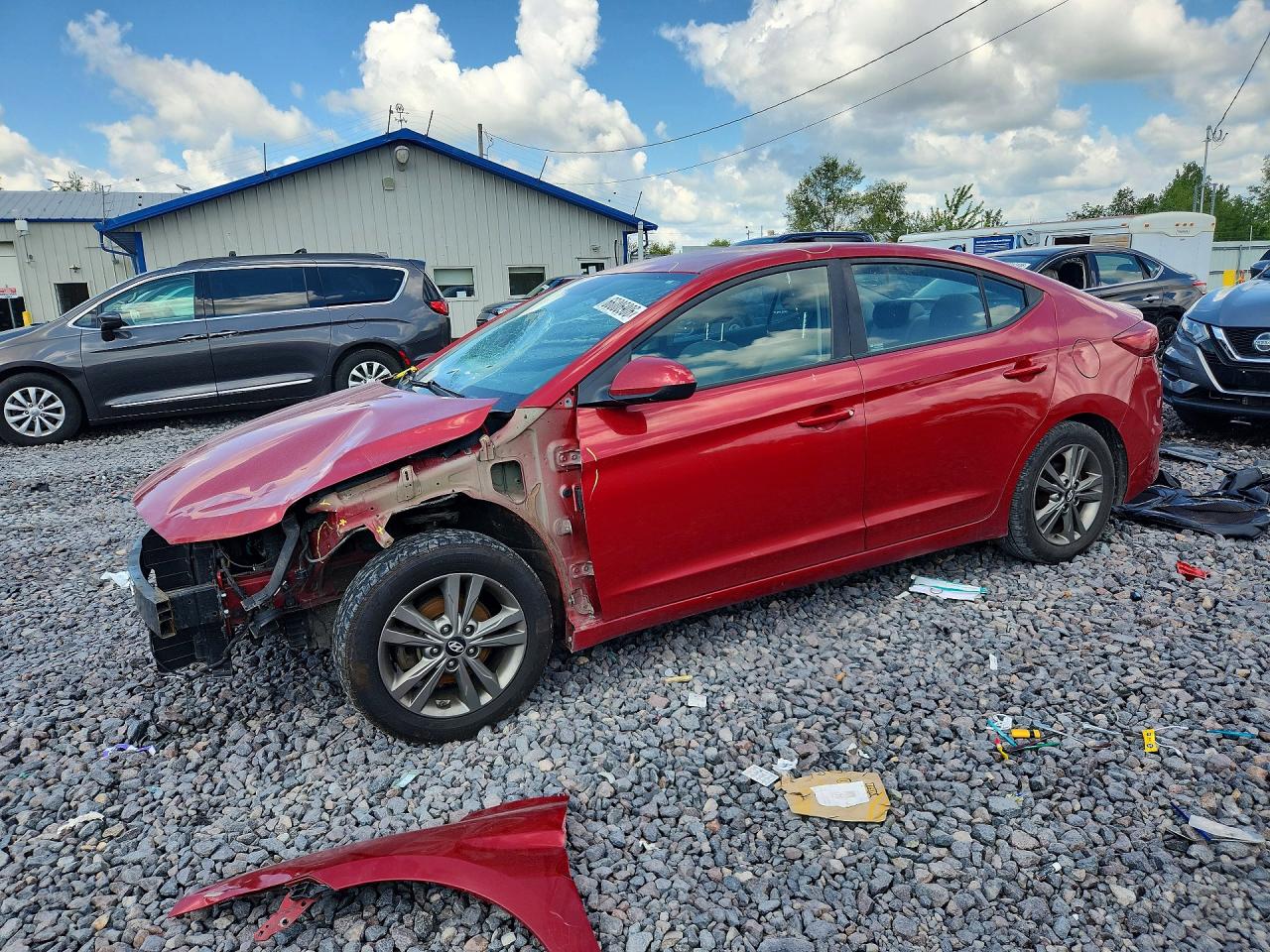 2018 HYUNDAI ELANTRA SEL | 5NPD84LF4JH216293 | UPCARS