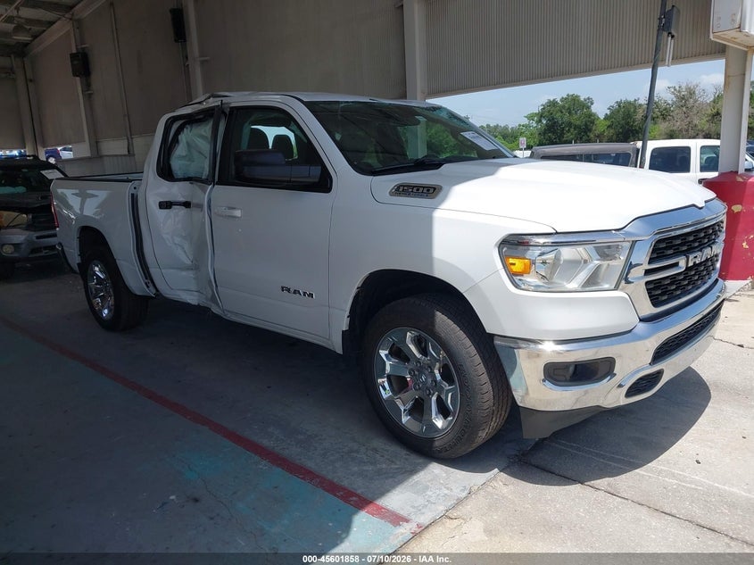 2022 RAM 1500 BIG HORN  4X4 5'7 BOX | 1C6SRFFT6NN419250 | UPCARS