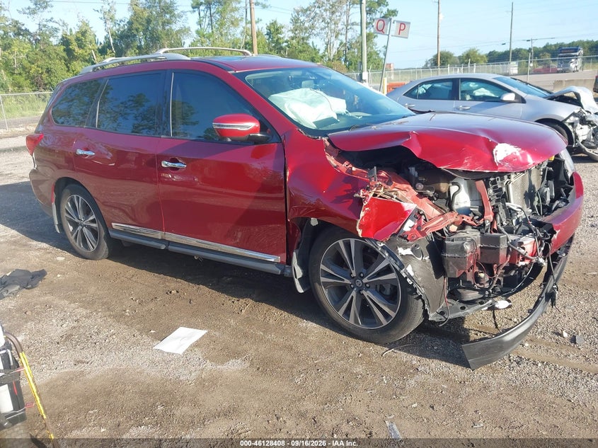 2019 NISSAN PATHFINDER PLATINUM | 5N1DR2MN7KC655021 | UPCARS