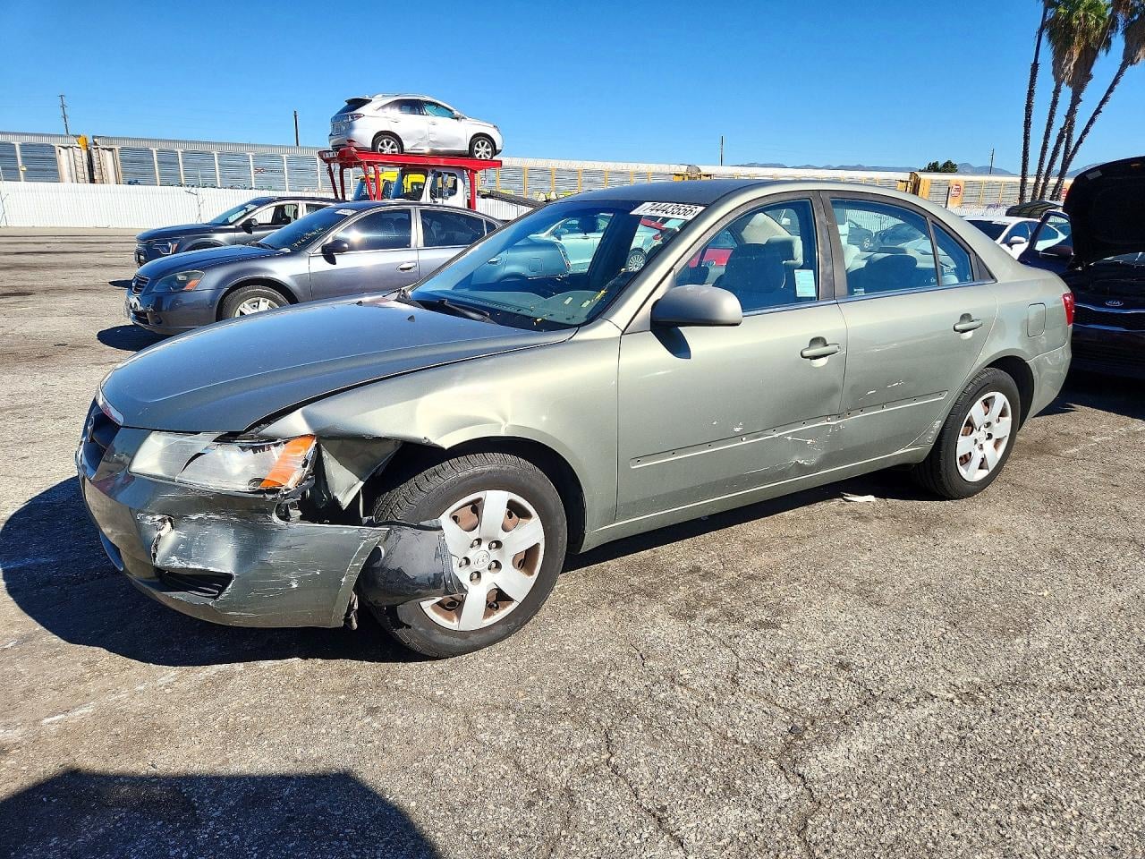 2008 HYUNDAI SONATA GLS | 5NPET46C78H378711 | UPCARS