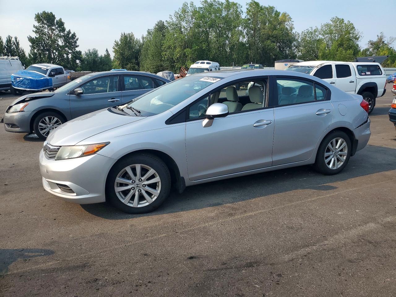 2012 HONDA CIVIC EX | 19XFB2F8XCE088077 | UPCARS