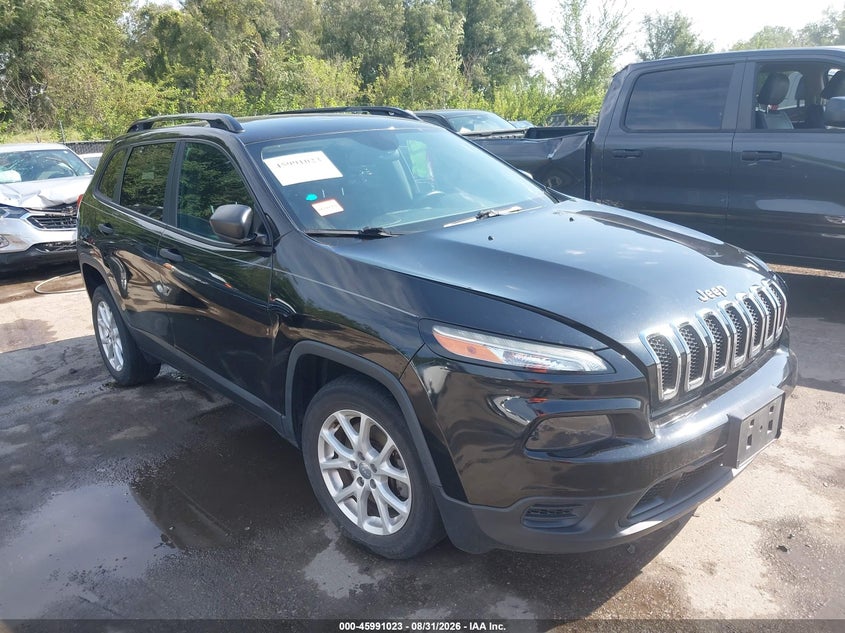 2016 JEEP CHEROKEE SPORT | 1C4PJLAS2GW230806 | UPCARS