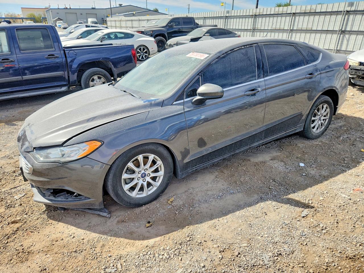 2017 FORD FUSION S | 3FA6P0G76HR105779 | UPCARS