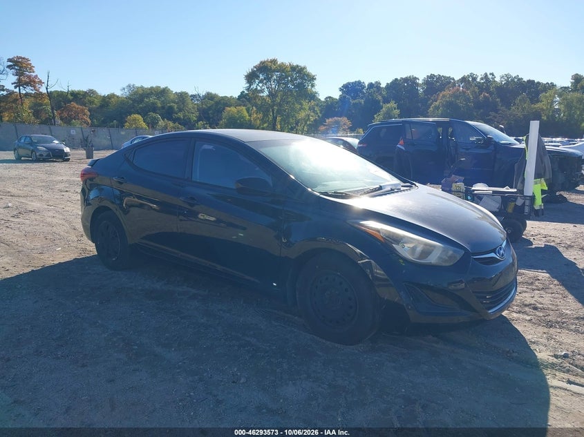 2016 HYUNDAI ELANTRA SE | 5NPDH4AE8GH701197 | UPCARS