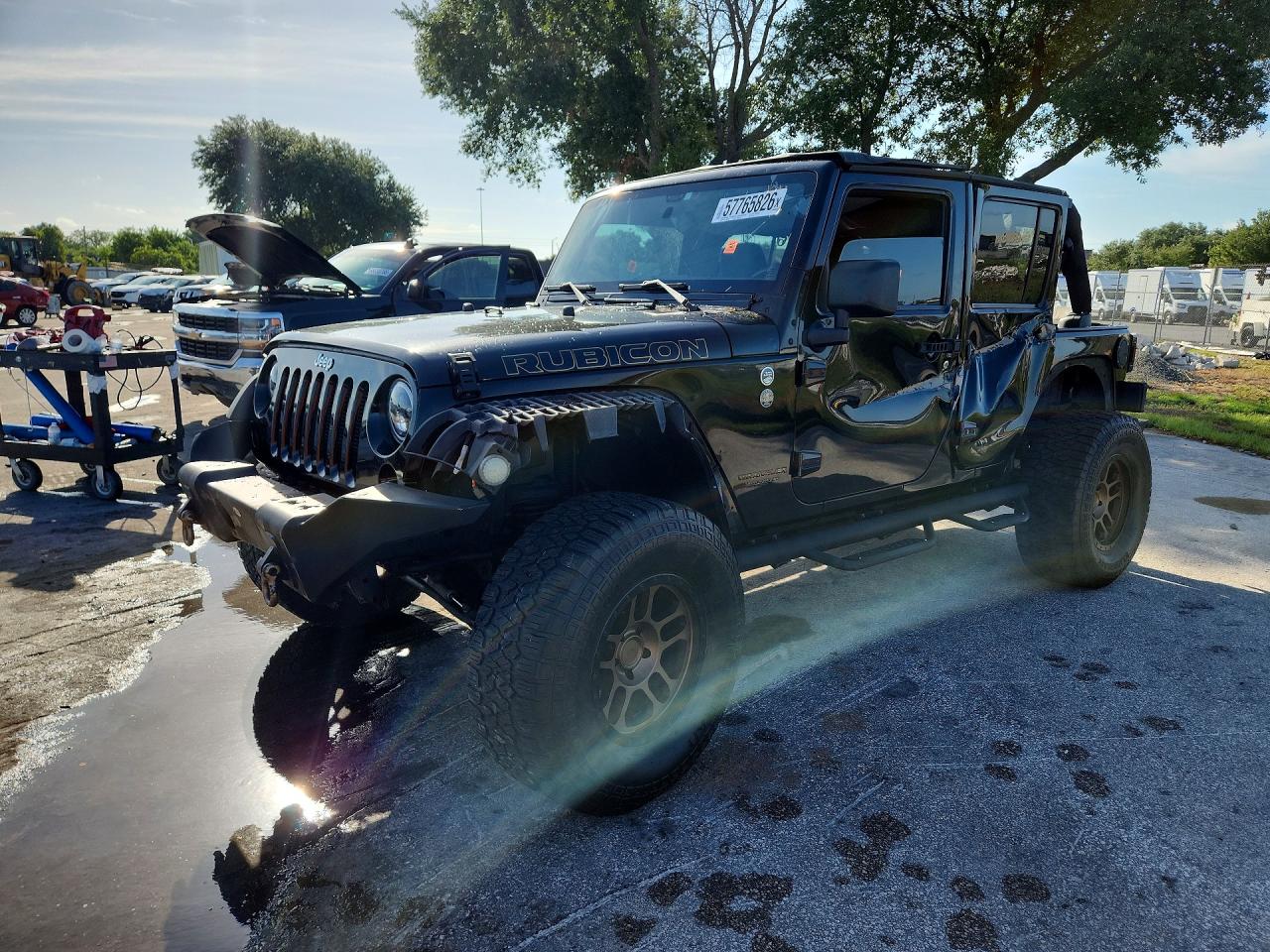 2014 JEEP WRANGLE RUBICON | 1C4BJWFG9EL290970 | UPCARS