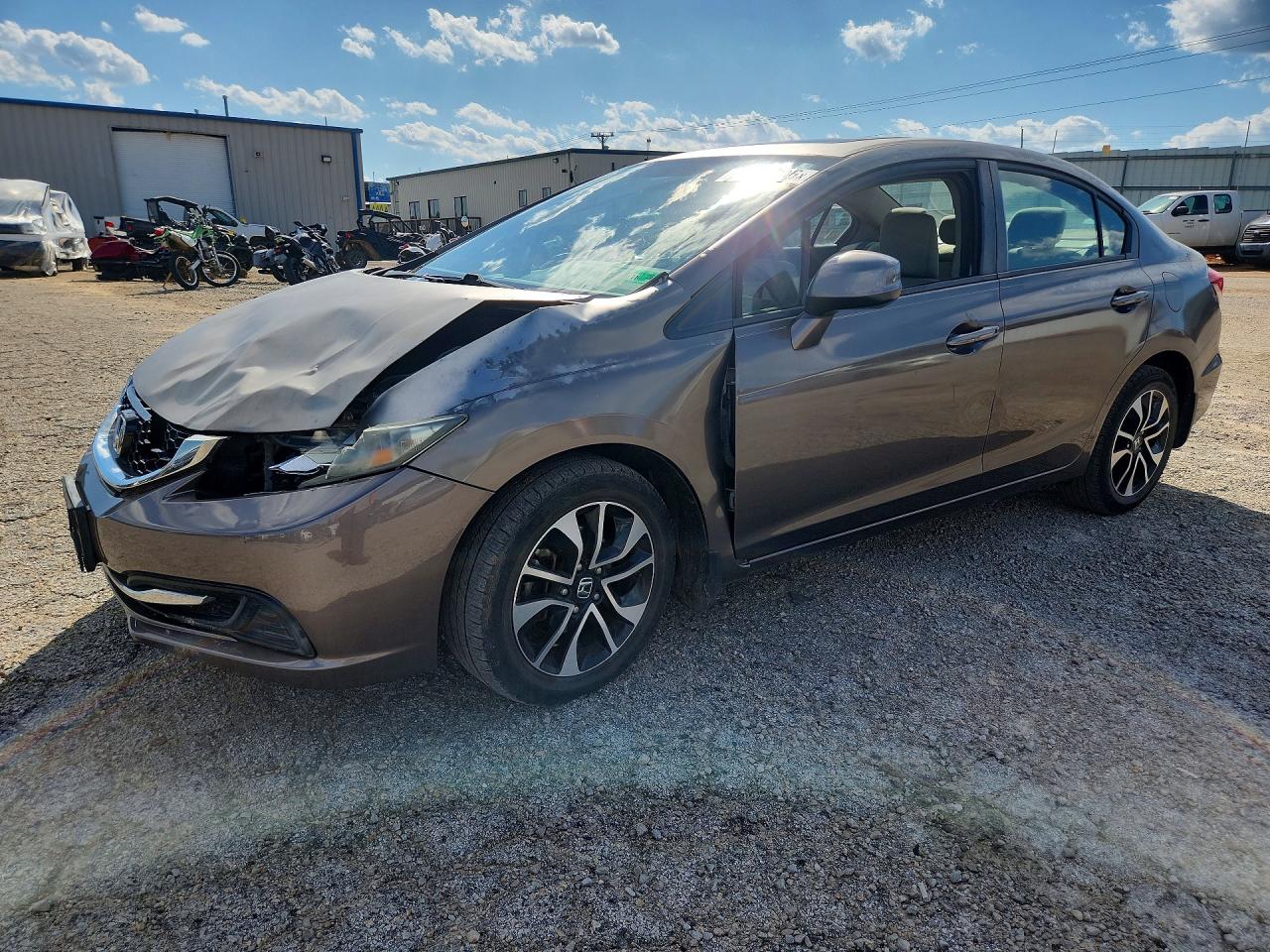 2013 HONDA CIVIC EX | 2HGFB2F85DH505922 | UPCARS