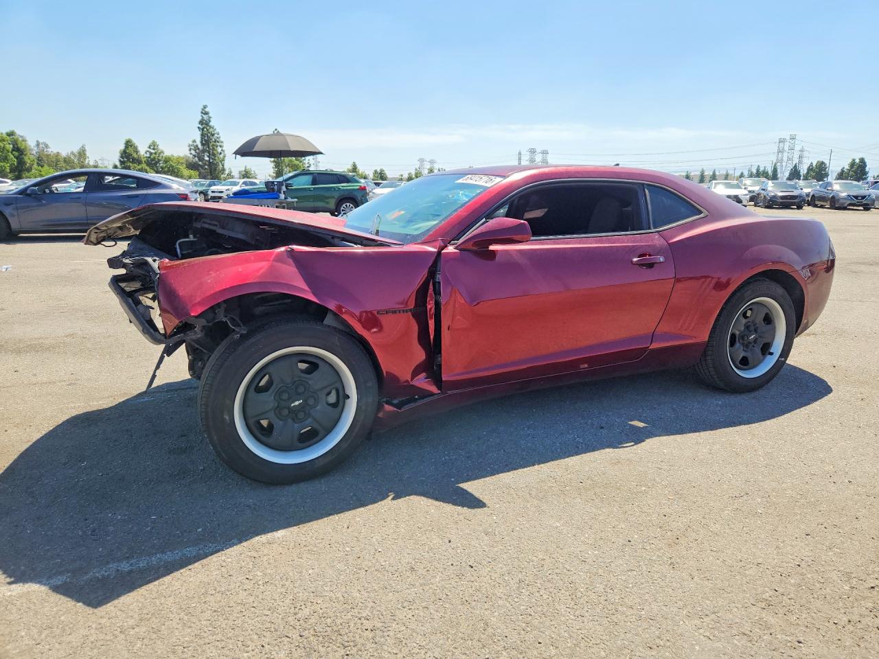 2013 CHEVROLET CAMARO LS | 2G1FA1E36D9153051 | UPCARS