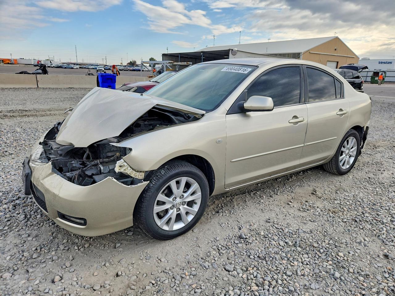 2007 MAZDA 3 I | JM1BK12F871638530 | UPCARS