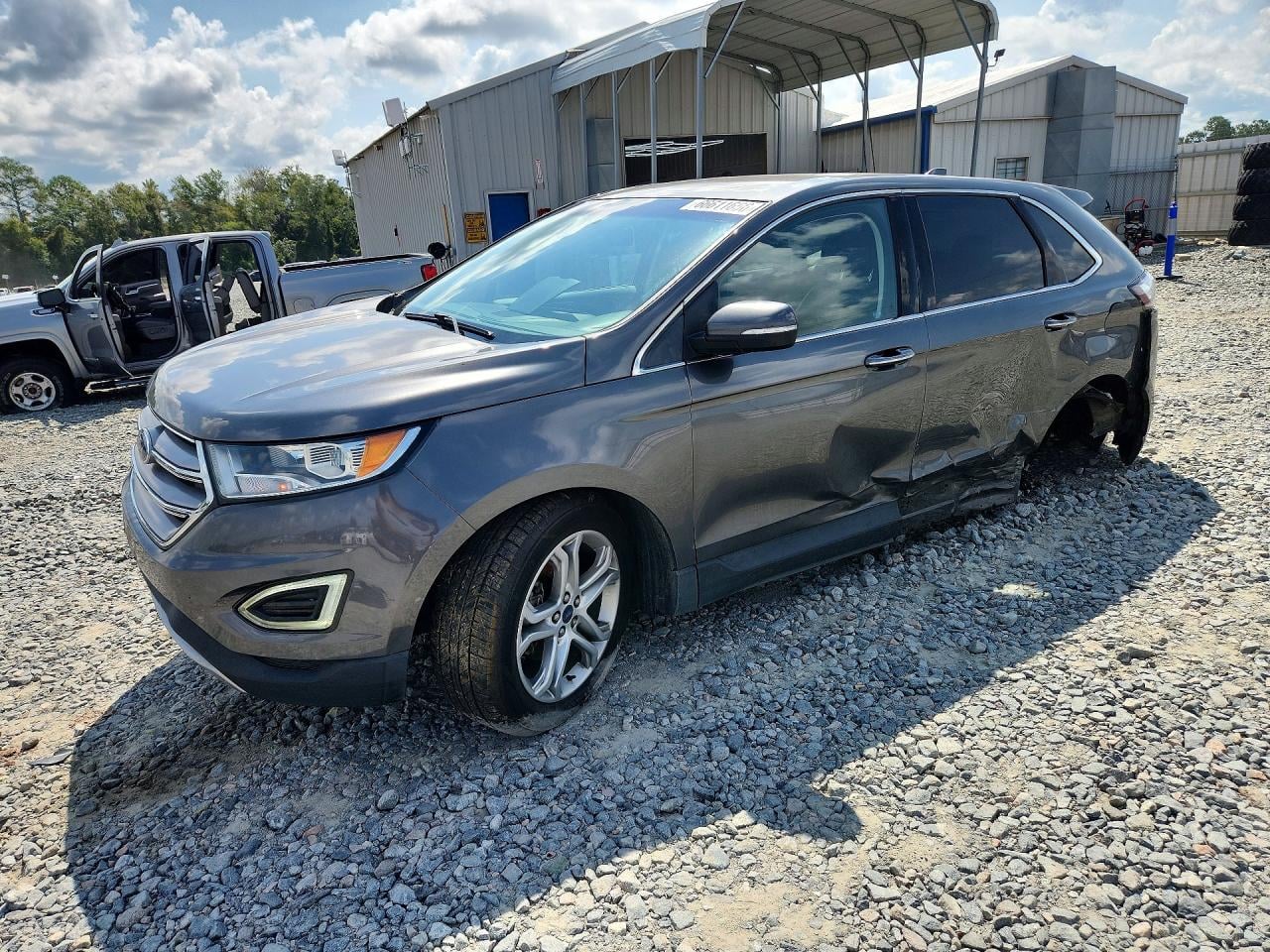 2017 FORD EDGE TITANIUM | 2FMPK3K9XHBB38205 | UPCARS